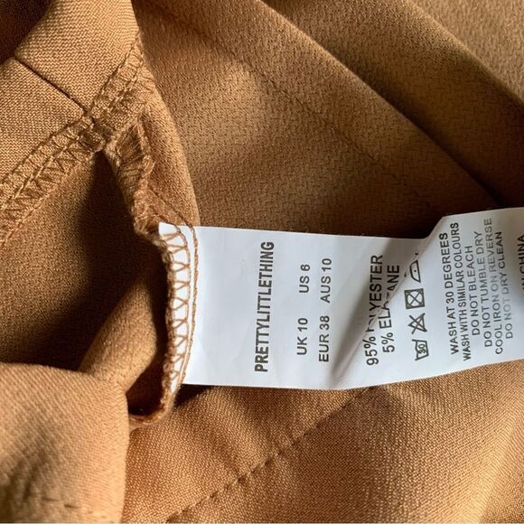 PLT TAN CROP BLAZER - Picture 5 of 9